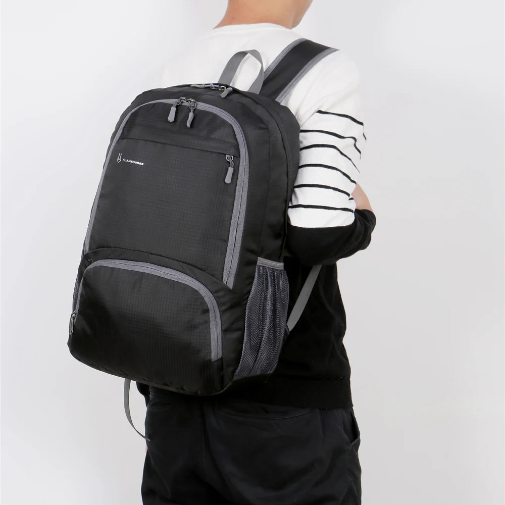 Lightweight Trail Accessories: Unisex, Waterproof, Packable Backpack For Travel, Hiking, Cycling / Rungear