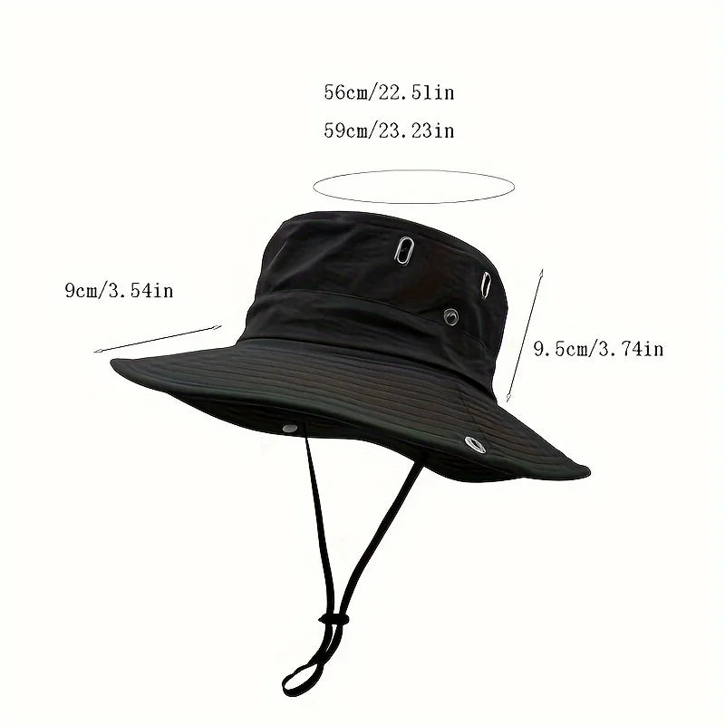 Hiking Hat Accessories: Adjustable, Versatile, Waterproof Outdoor UV Protection Hat / Rungear