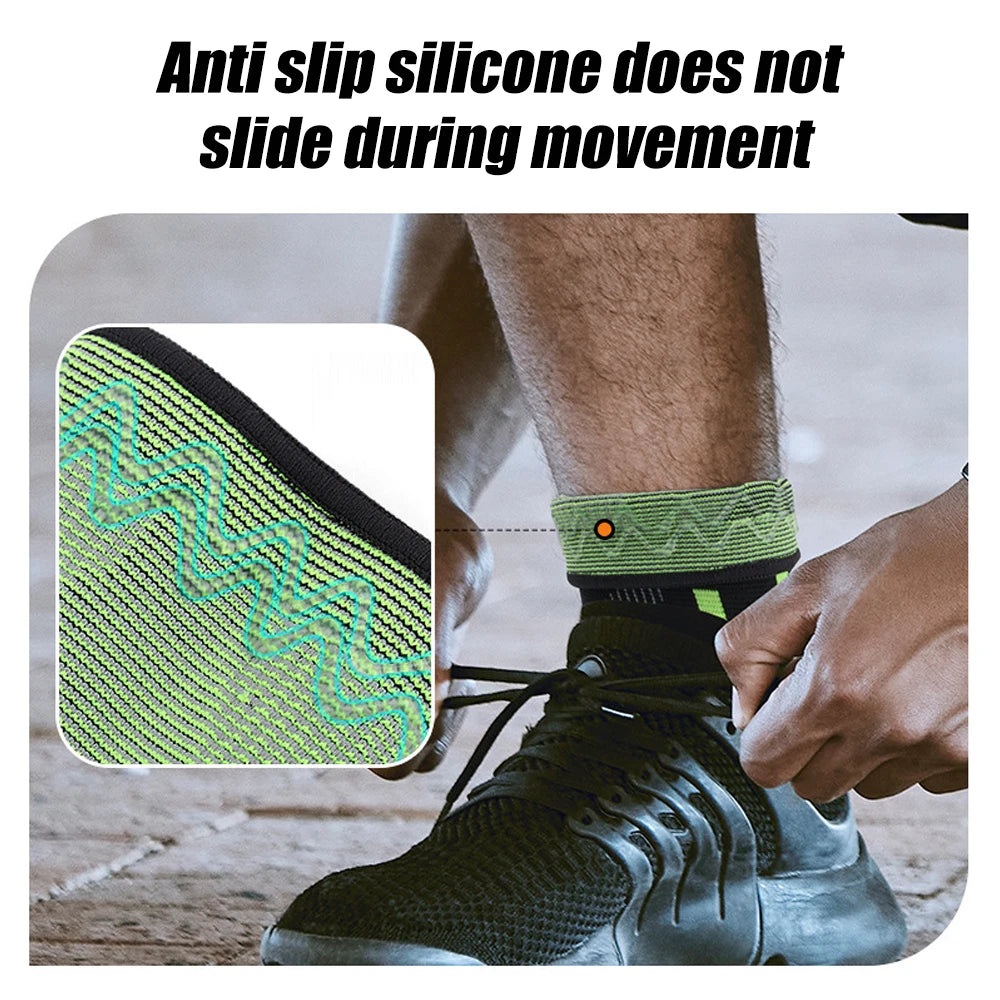 Ankle Brace for Plantar Fasciitis & Arthritis -  Compression Support Sleeve for Pain Relief, Sports & Recovery