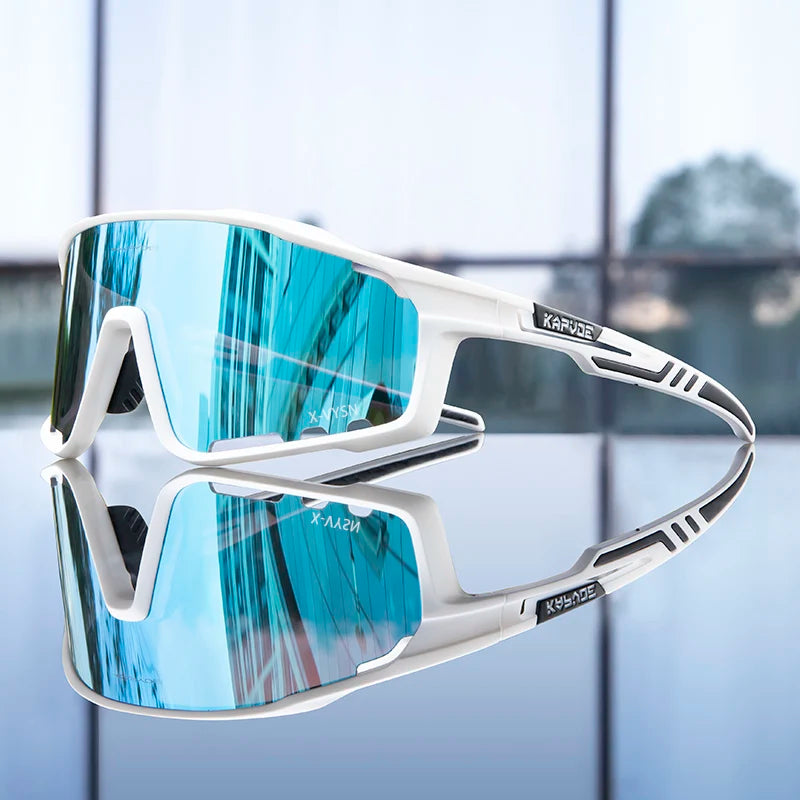 KAPVOE UV400 Glasses Unisex Cycling Outdoor Sports Running Eyewear