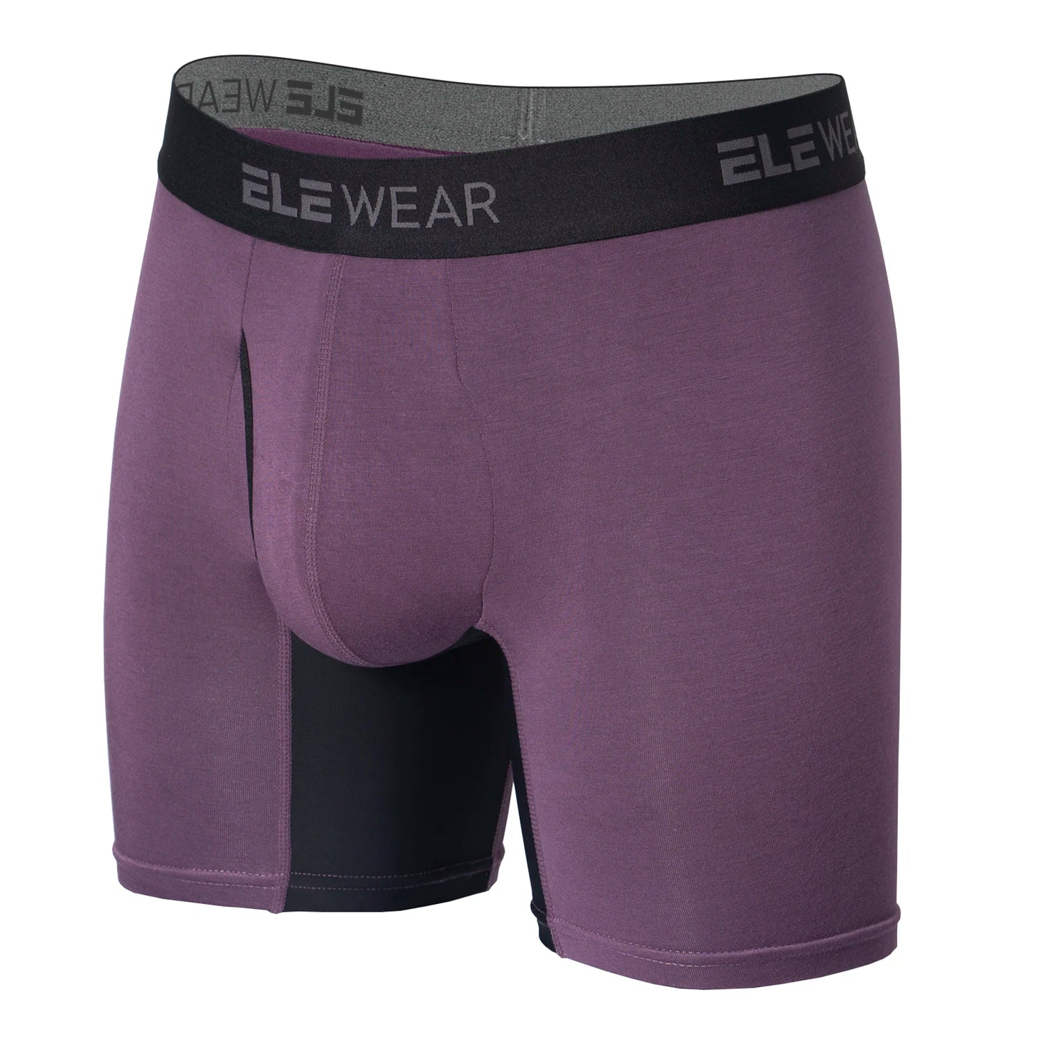 Plus Size Breathable Bamboo Men's Boxer Short Underwear With Opening