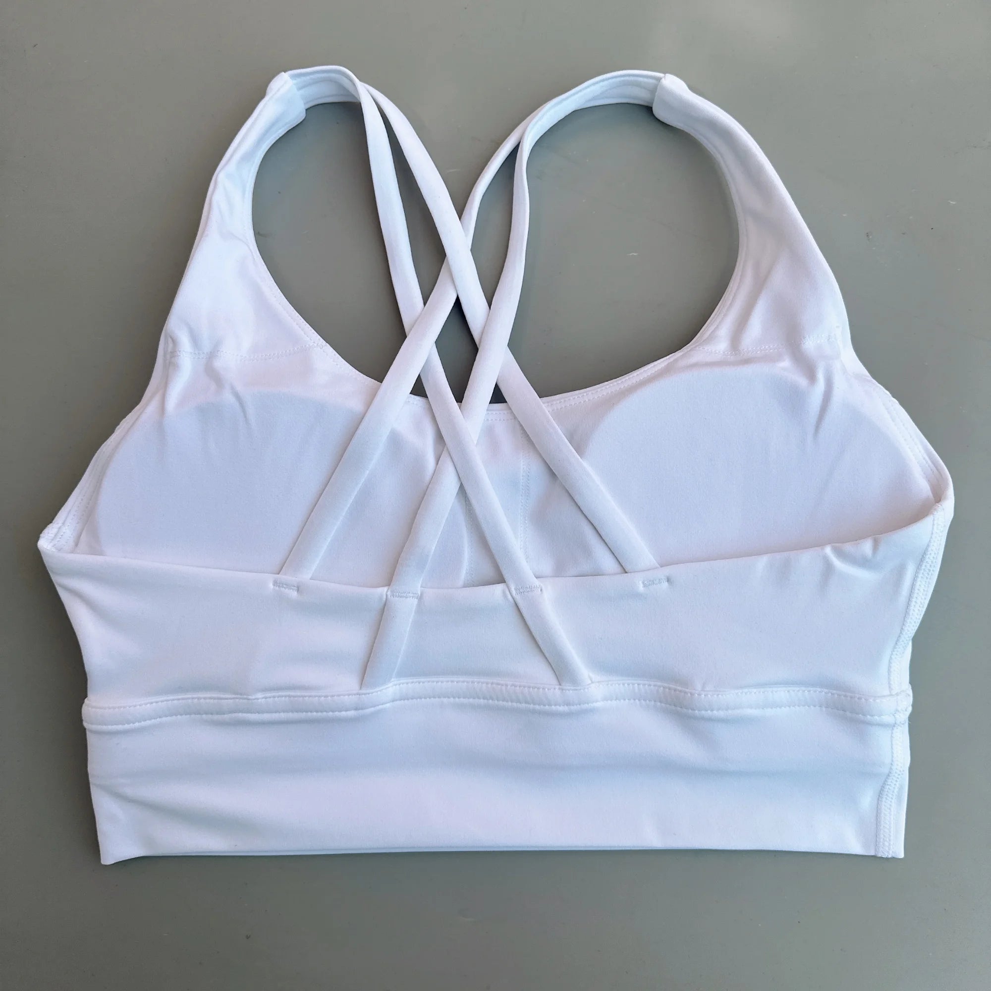 Women's Bra Apparel: Solid Color, High Strength Shockproof, Soft Cross Back, High Strength Shockproof, Fitness Sports Bra / Rungear
