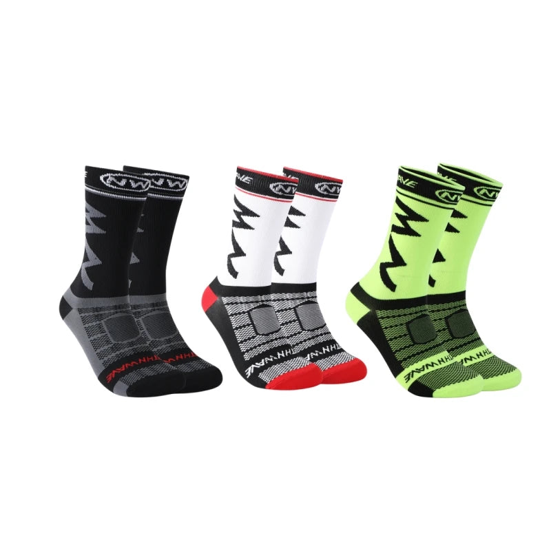 Running Sock Accessories: 3 PR High-Quality, Breathable, Sports Socks Suitable For Running, Hiking, all Sports / Rungear