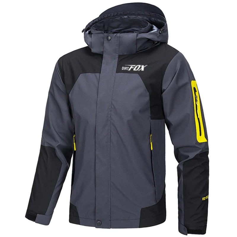 Winter Apparel For Men: DIRTFOX Windproof Windbreaker Coat / Rungear