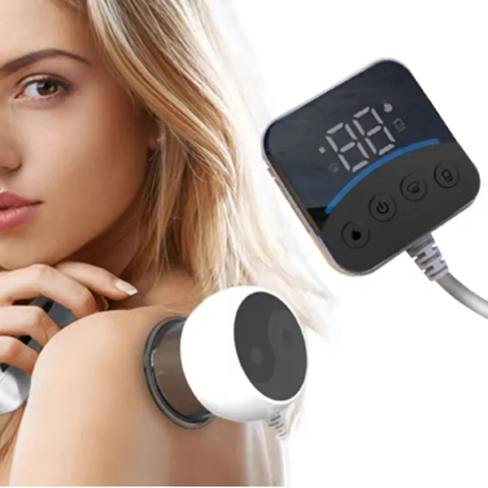 Running Tech Accessories: NEW Intelligent Vacuum Cupping Therapy - Remote Controlled Cupping Device, Smart Electric Gua Sha Cupping Machine / Rungear