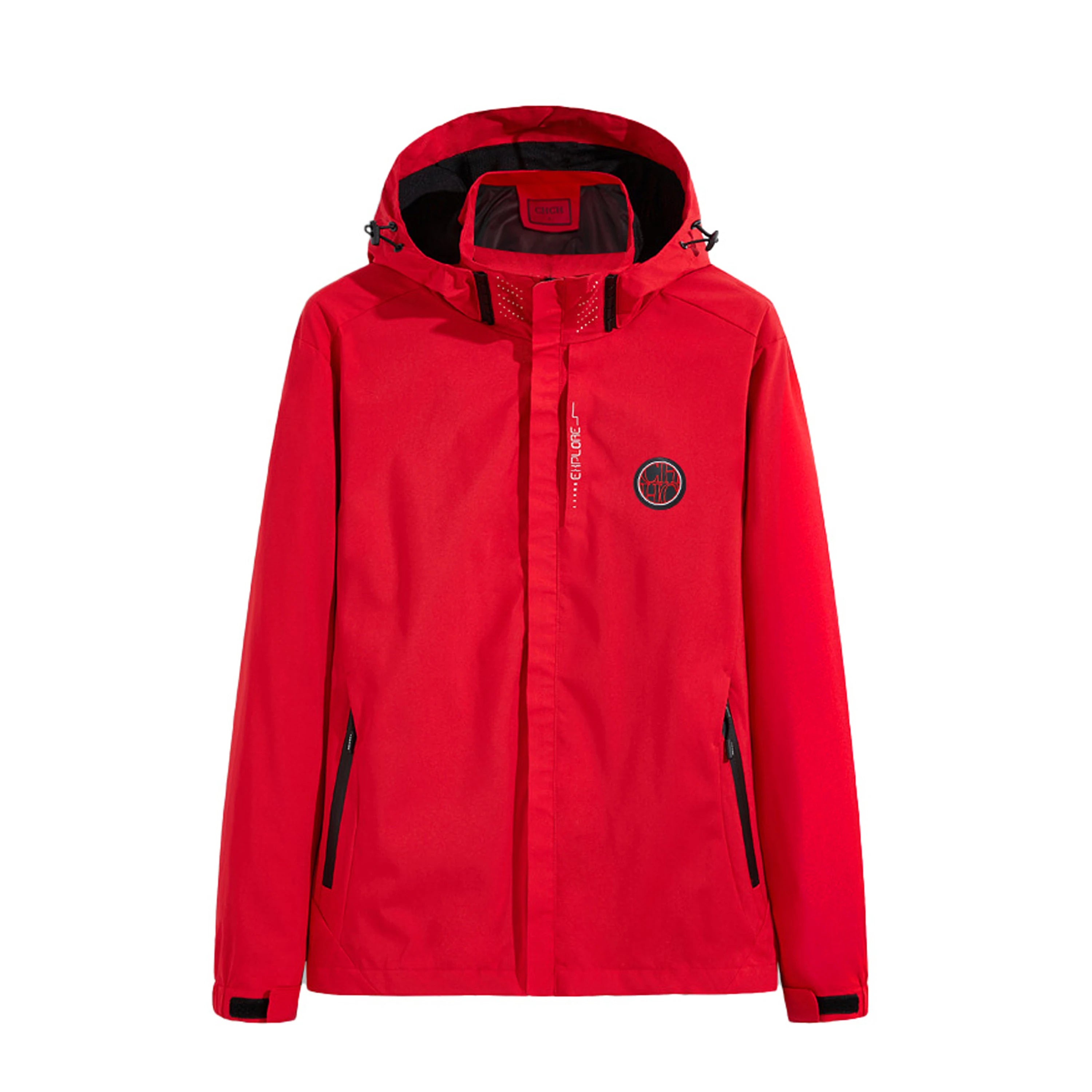 Unisex Windbreaker Jacket: Spliced Colour, Thin, Spring Interchange Windbreaker Outdoors Jacket / Rungear