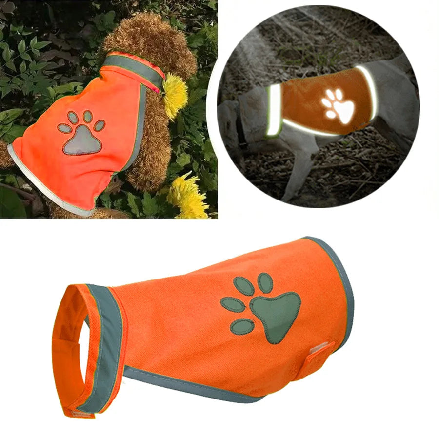 Reflective Dog Gear: Breathable, Safety Outdoor Walking Running Vests For Small, Medium, Large Dogs / Rungear