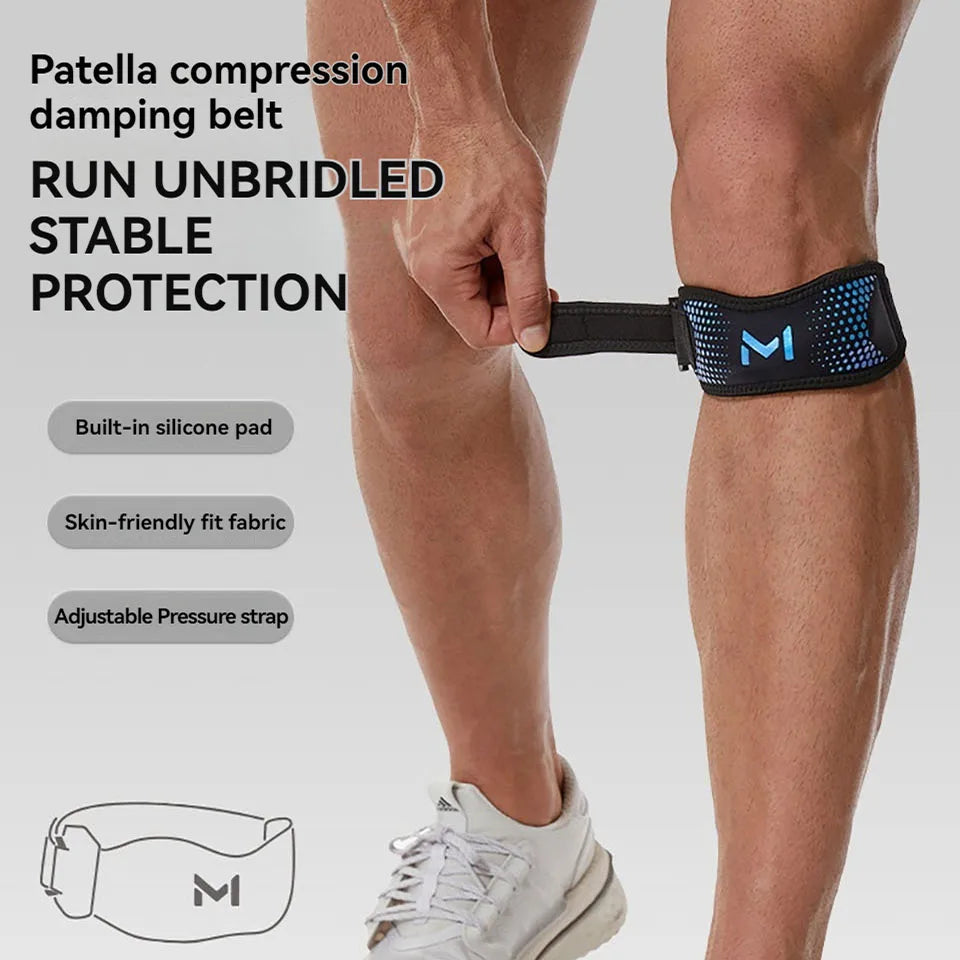 Recovery Gear Accessories: GTUBIKE 1PC Patella Knee Strap, Adjustable Knee Stabilizer Support Band for Outdoor Sports / Rungear