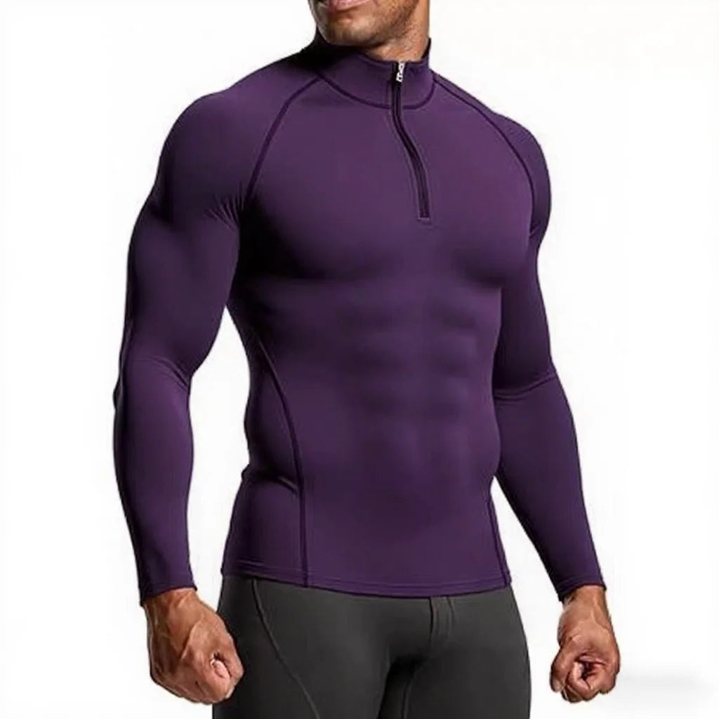 Men Long Sleeve Compression Sportswear Shirts
