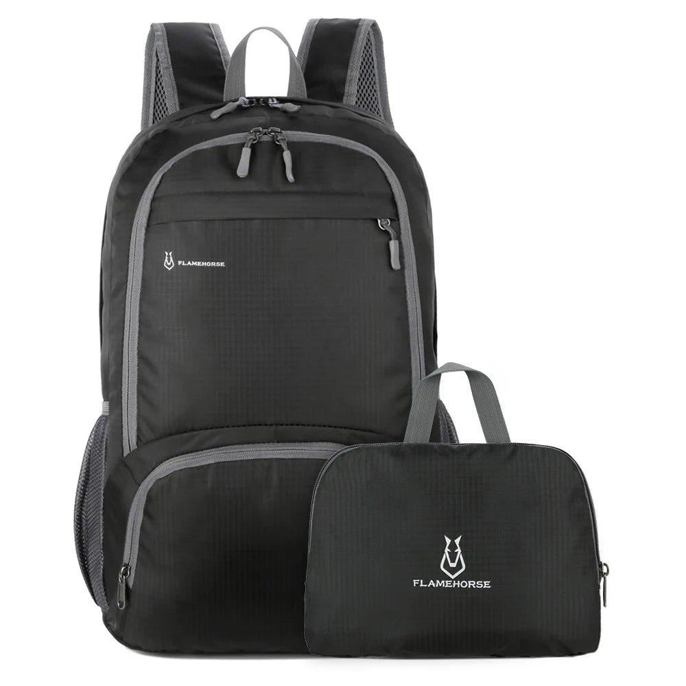 Lightweight Trail Accessories: Unisex, Waterproof, Packable Backpack For Travel, Hiking, Cycling / Rungear