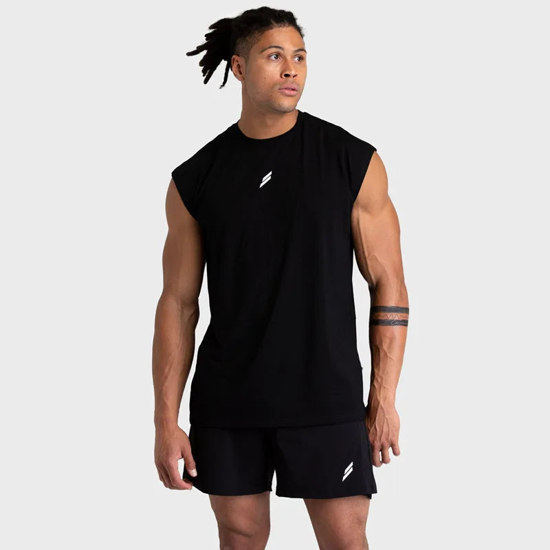 Men's Running Apparel: Sleeveless, Quick-Dry, Breathable Mesh Workout Tank T-Shirt / Rungear