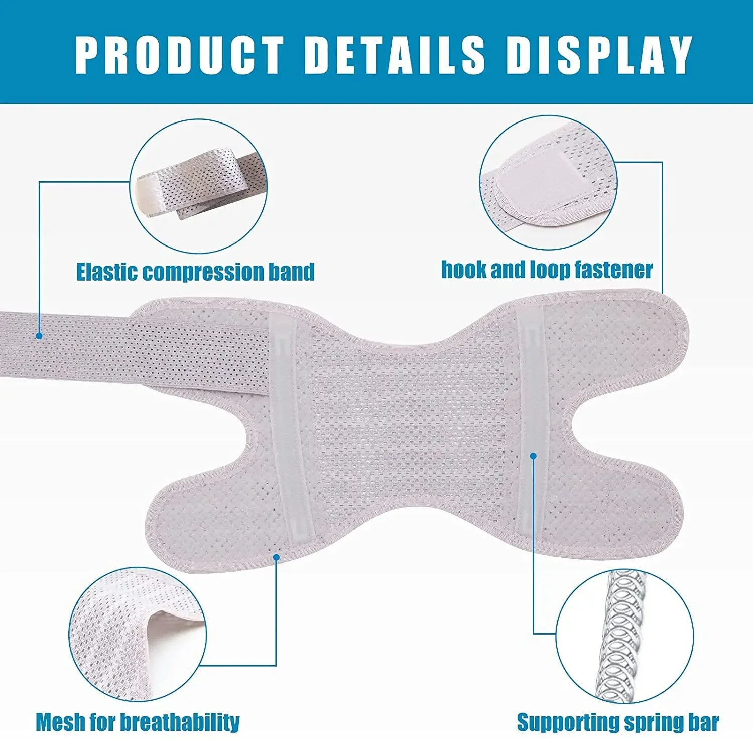 Running Recovery Gear: Breathable Knee Brace with Side Stabilizers Relieves Meniscal Tear and Arthritis Joint Pain/ Rungear