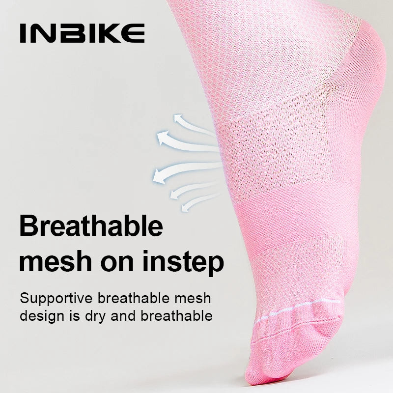 INBIKE Women Compression Moisture Wicking Work Running Hiking Basketball Sport Socks