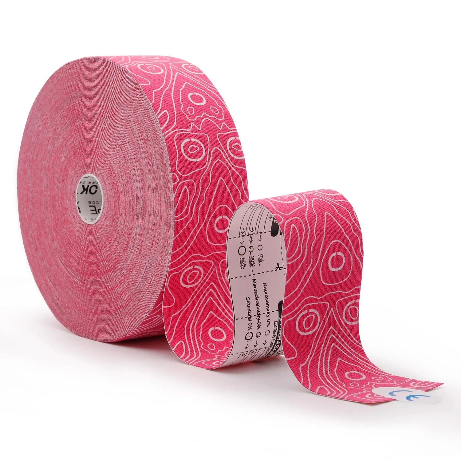 Running Recovery Accessories: OK TAPE PRO 31.5Mx5CM Bulk Kinesiology Tape 31.5M, Original Elastic Latex Free Kinesiology Therapeutic Tape for Pain Relief / Rungear