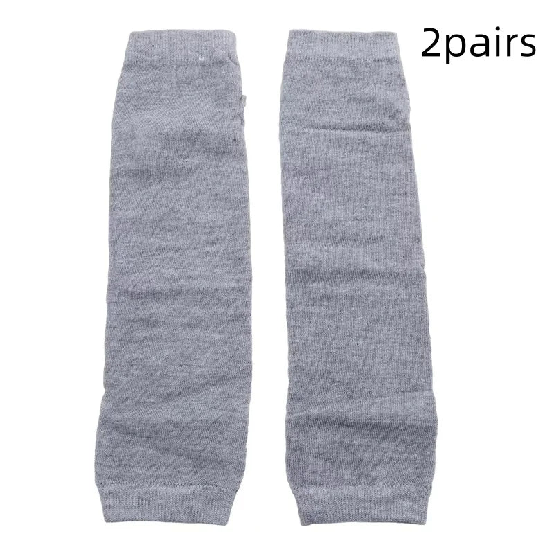 Running Winter Accessories: Unisex, Long, Warm, Half-Finger, Stretchy Mitten Gloves for Outdoor Sports / Rungear