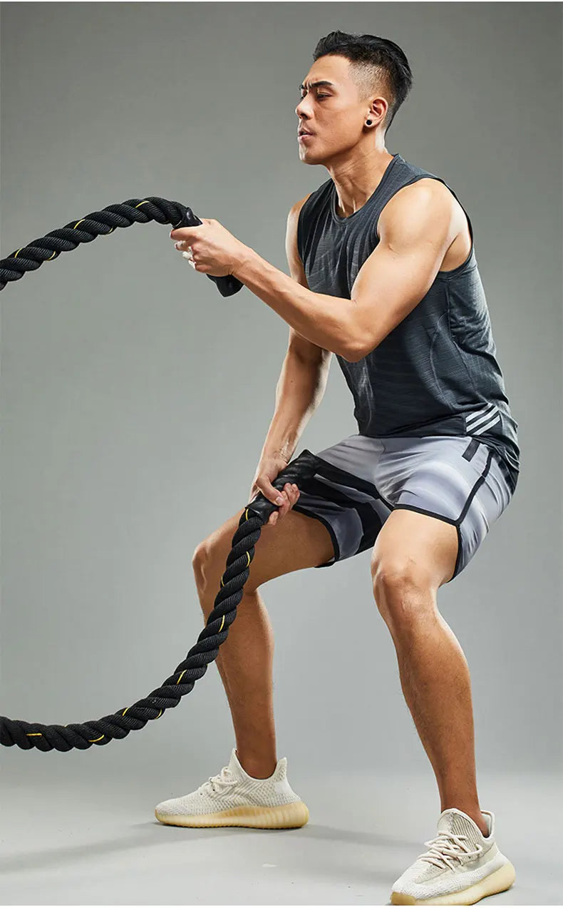 Men's Running Apparel: Marathon Fitness Wear, Undershirt Layer Ice Vest Sports Singlet / Rungear