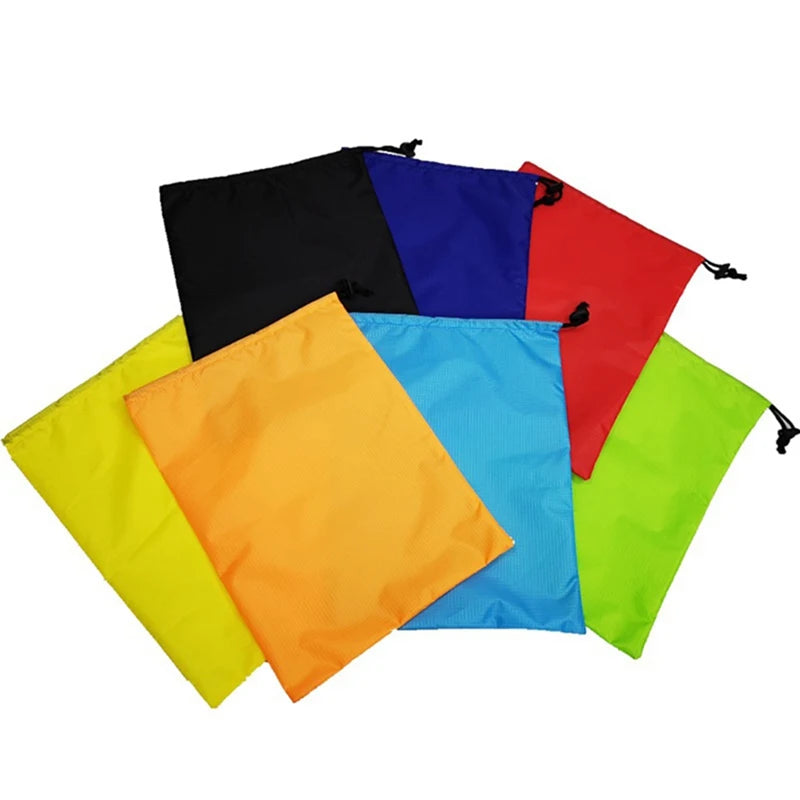 Hiking Gear Accessories: Ultralight, Waterproof, Outdoor Camping Hiking Travel Storage Bag With Drawstring / Rungear