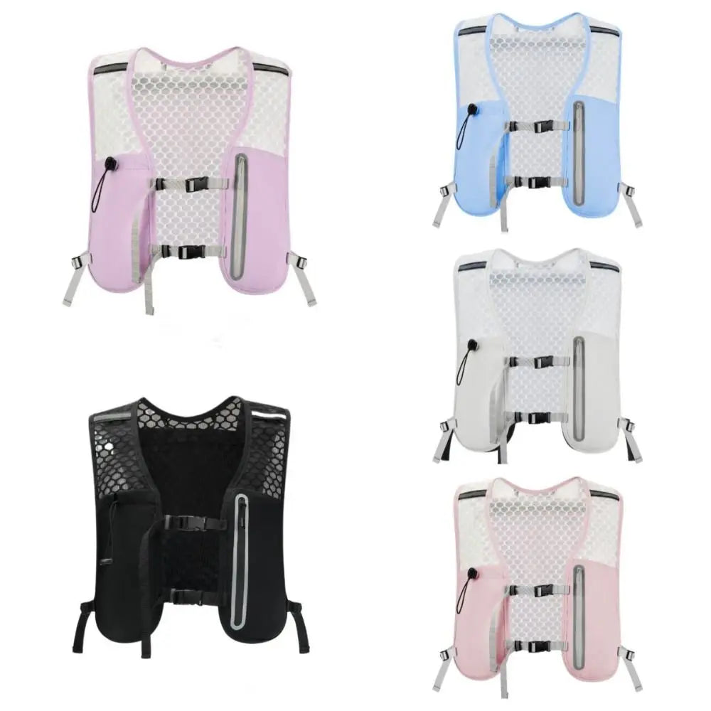 Breathable Multifunctional Non-Slip Reflective Sports Hydration Running Vest