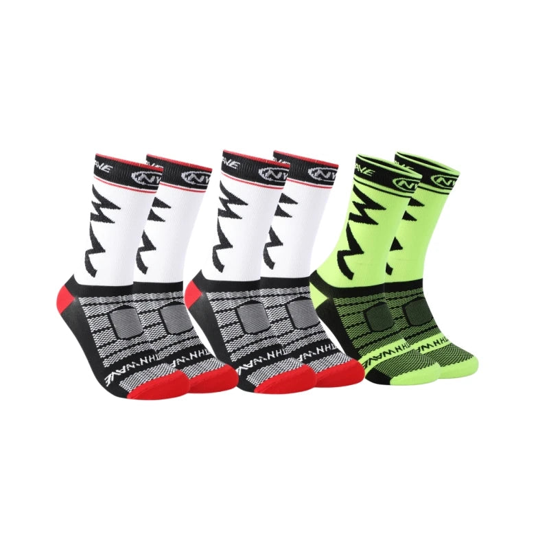 Running Sock Accessories: 3 PR High-Quality, Breathable, Sports Socks Suitable For Running, Hiking, all Sports / Rungear