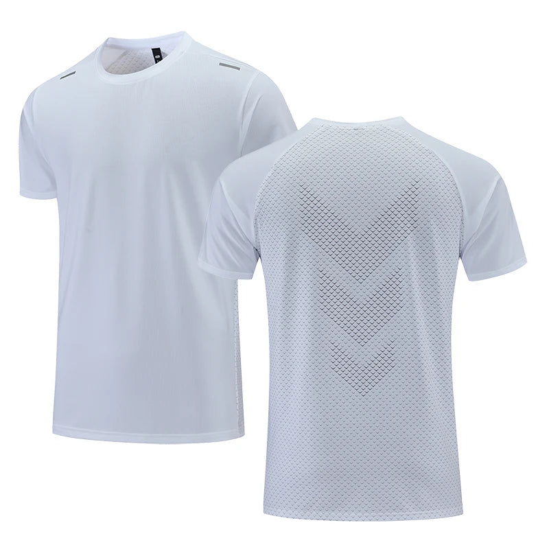 Men's Running Apparel: Quick-Dry, Breathable, Fitness Sports Training Shirt / Rungear