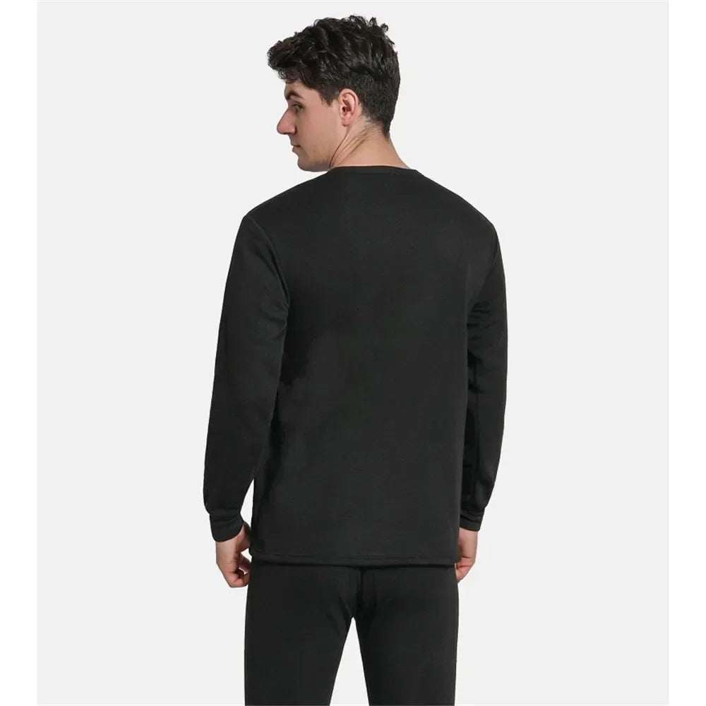Men's Thermal Apparel: Moisture-Wicking Breathable Long Thermal Underwear Set / Rungear