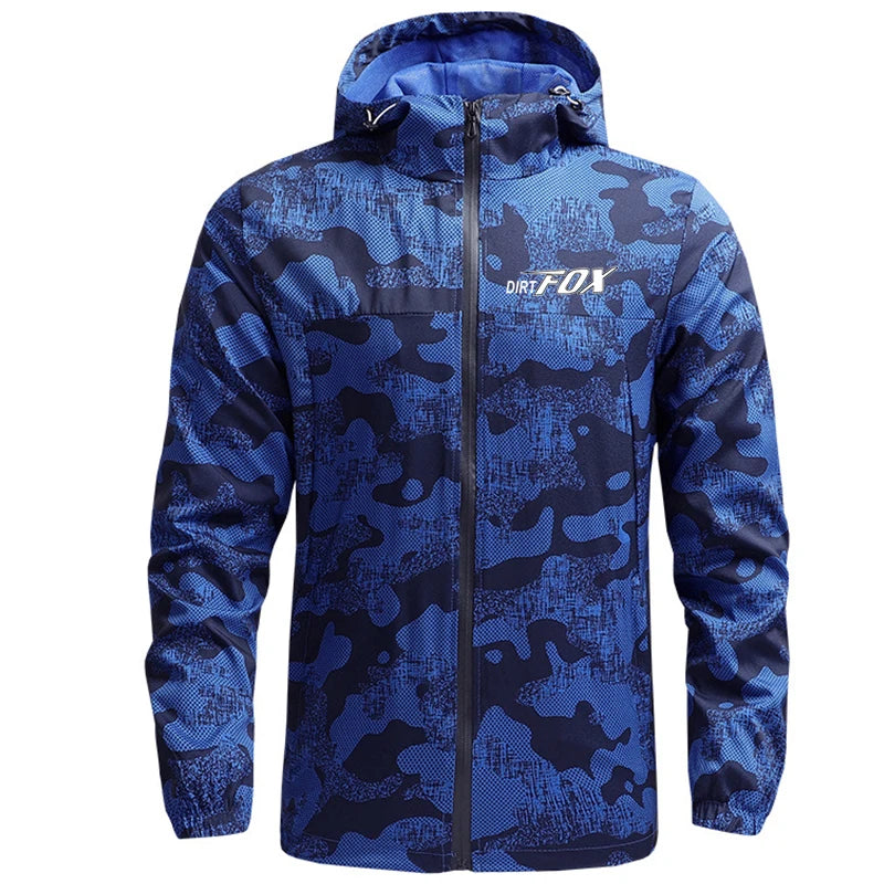 Men's Jacket Apparel: DIRTFOX Windproof Light Jacket For Mountain, Hiking, Walking / Rungear
