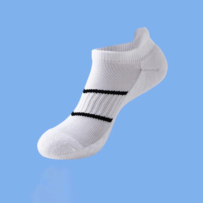 Moisture-Wicking Sock Gear: Unisex, Breathable, Anti-Slip, No-Sweat, Cotton Athletic Running Socks / Rungear