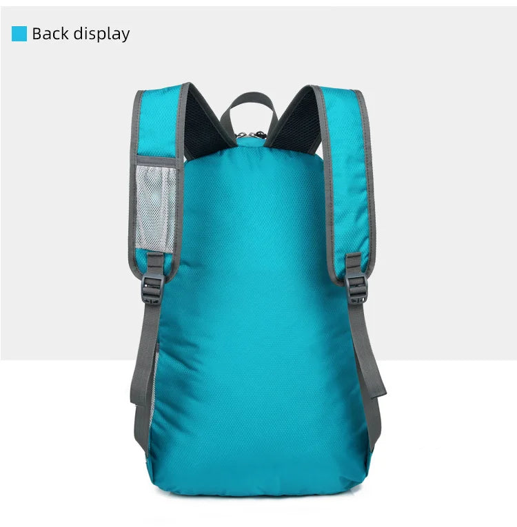 Trail Gear Accessories: 28L Packable, Foldable, Ultra Light, Outdoor Hiking Backpack / Rungear