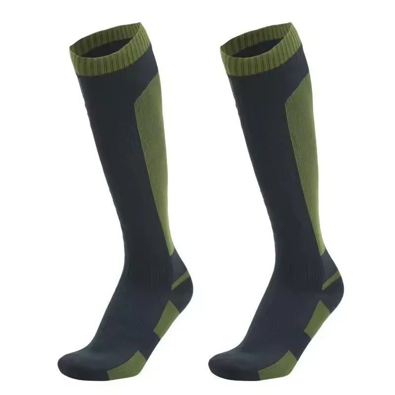 Waterproof Sock Accessories: Unisex, Warm, Knee Length Socks for Running, Hiking / Rungear
