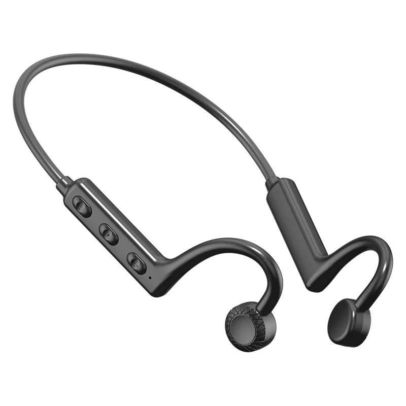 Running Tech Gear: Xiaomi Bone Conduction, Wireless, Waterproof Bluetooth Headset Ear Hooks For iPhone / Rungear