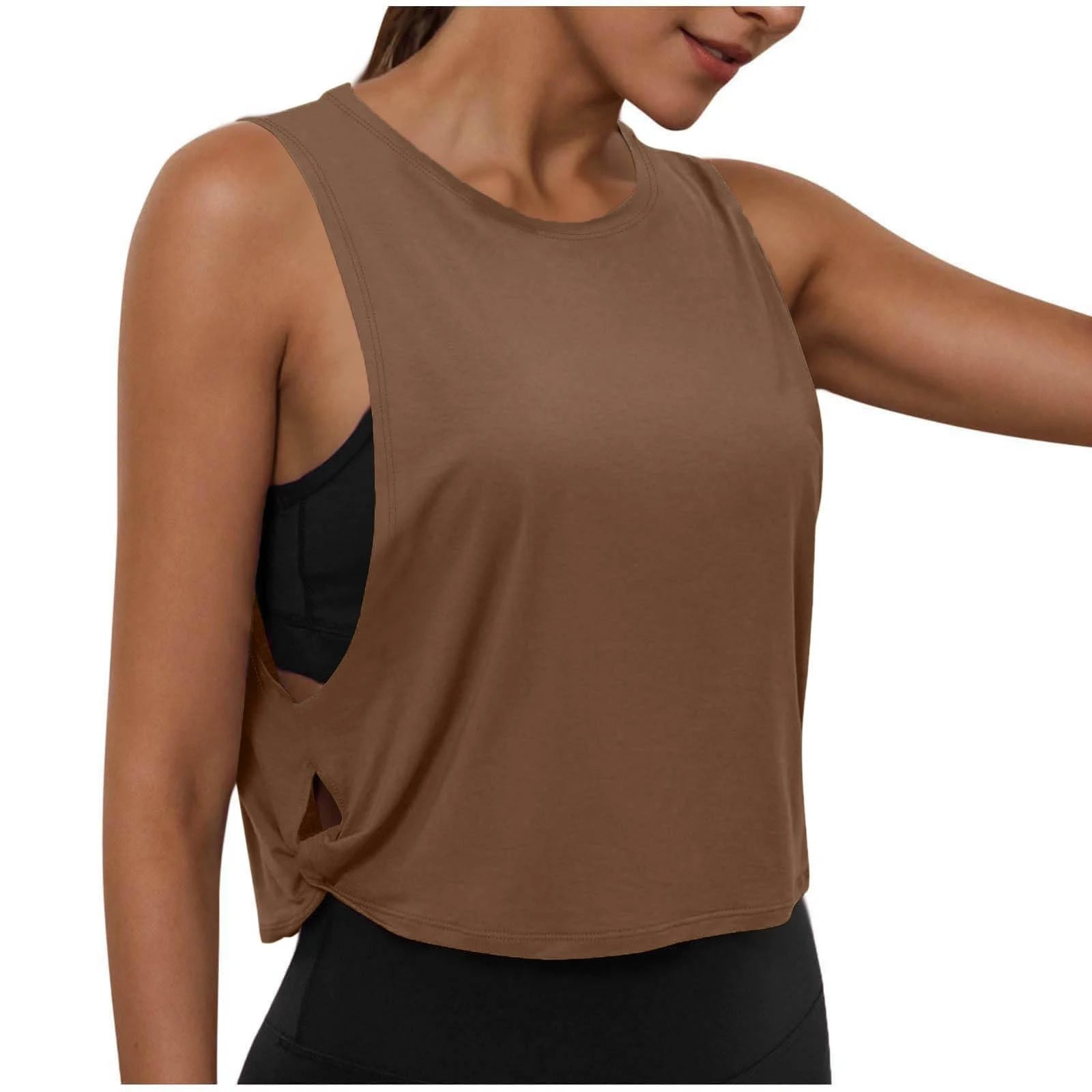 Women's Running Apparel: Sleeveless, Breathable, Cover-Up Tank Top / Rungear