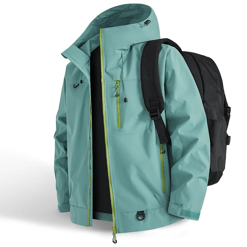 Winter Jacket Apparel: Unisex, Single Layer, Waterproof, Windproof Outdoor Sports Windbreaker Jackets / Rungear