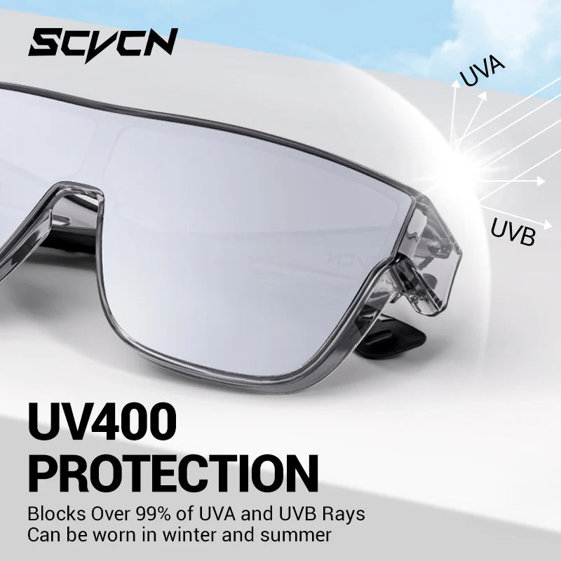 Sunglasses Gear Accessories: SCVCN Unisex Sunglasses for Outdoor Sport UV400 / Rungear