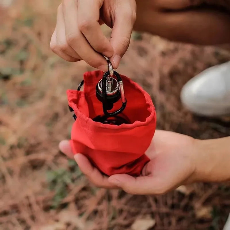 1PC Waterproof Nylon Portable Travel Storage Bag - Multi-Functional Organizer Pouch for Camping, Hiking Gear