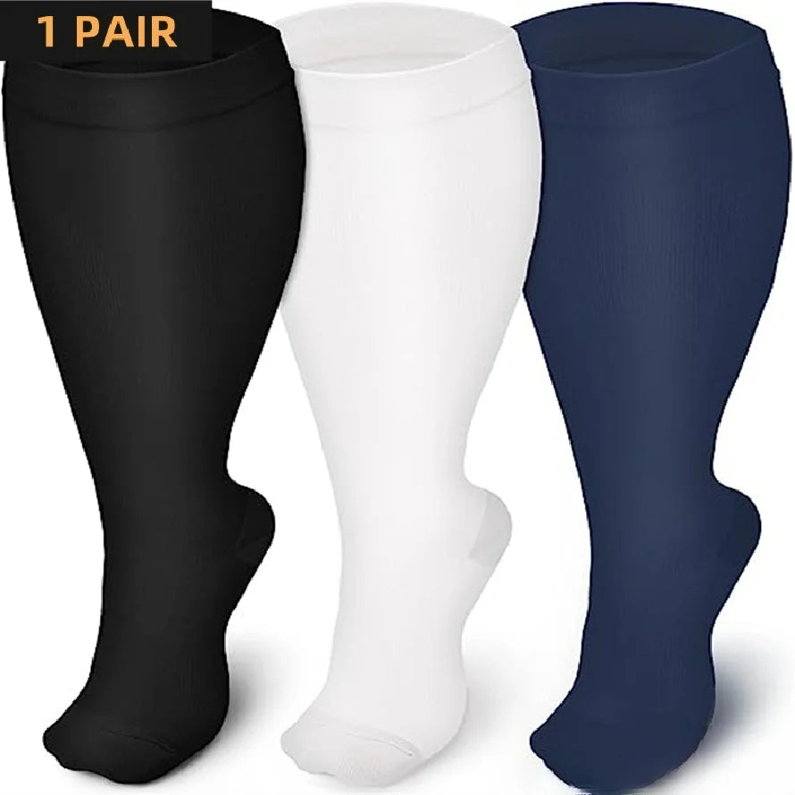 Compression Socks Gear: Plus Size, Unisex, Running Sports Compression Socks / Rungear