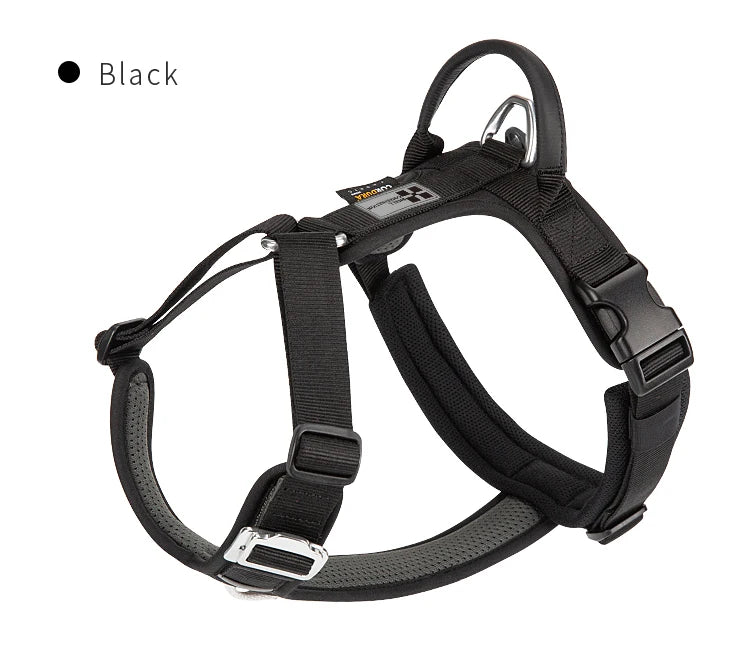 Dog Gear Accessories: SMALL COMBINATION No Pull, Nylon, Adjustable, Reflective, Comfortable, Dog Control Harness / Rungear