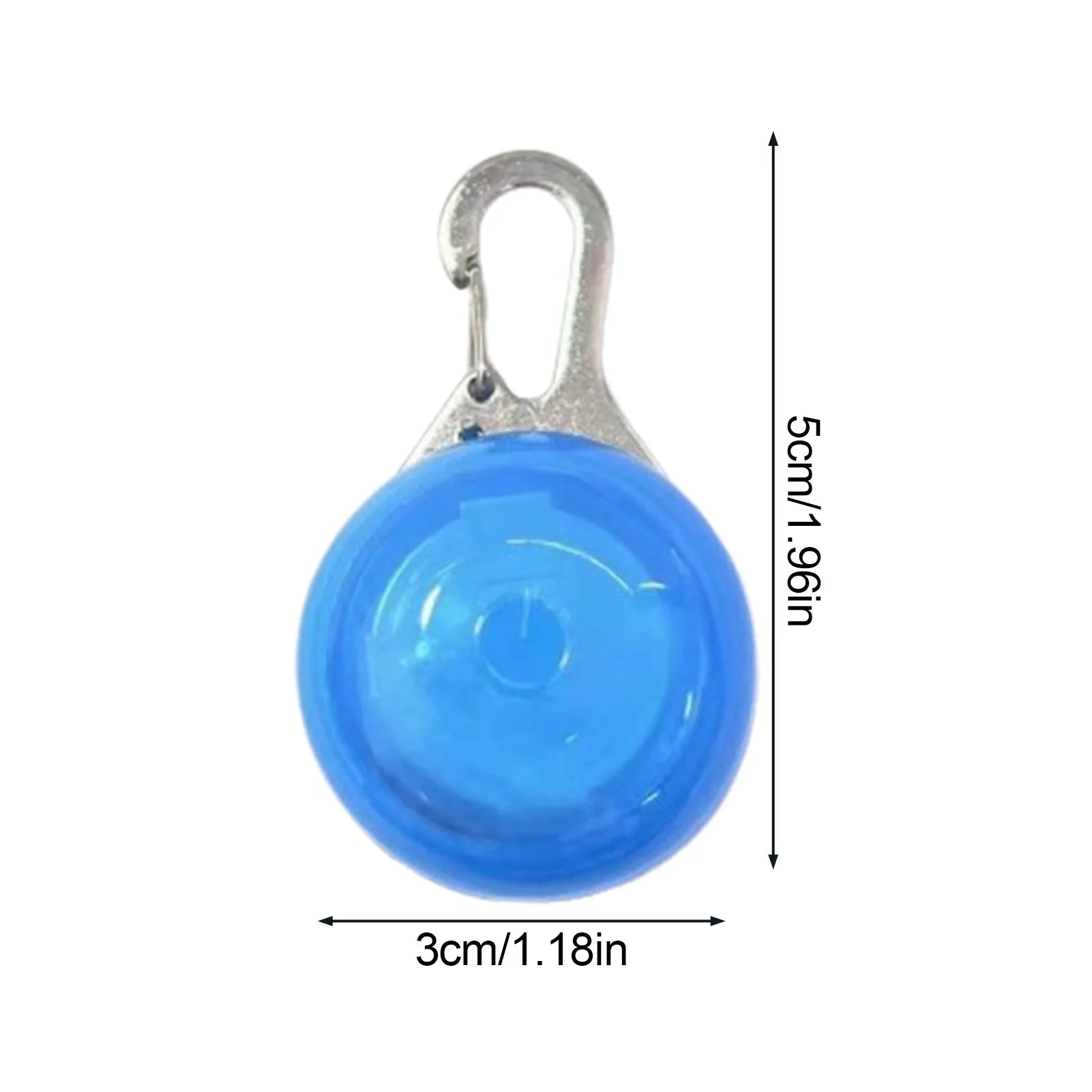 Dog Gear Accessories: LED Glow Dog Collar Pendant Light Up for Night Safety Walking / Rungear