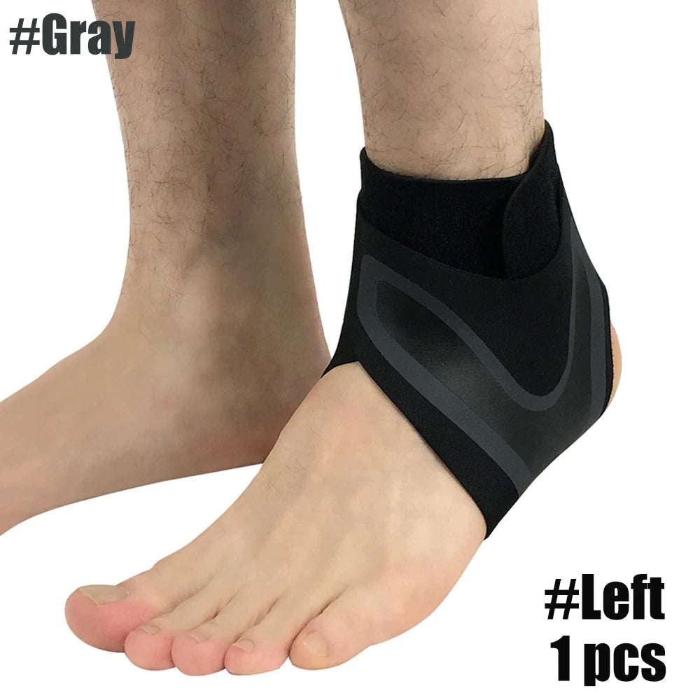 Recovery Gear Accessories: 1 PC Sport Ankle Stabilizer Brace, Compression Support for Pain Relief / Rungear