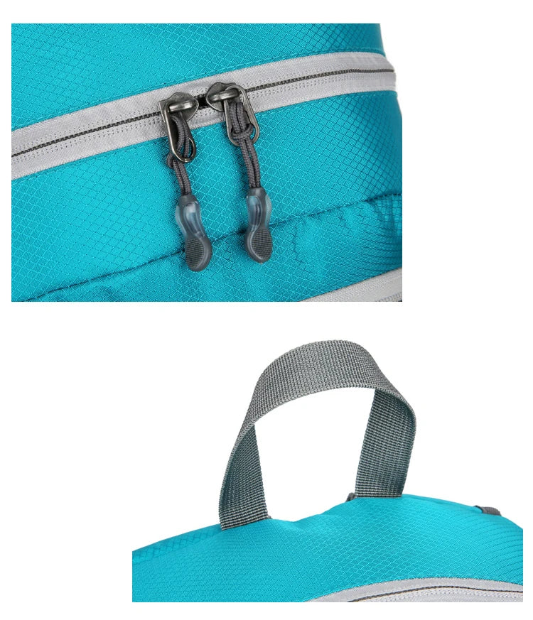 Trail Gear Accessories: 28L Packable, Foldable, Ultra Light, Outdoor Hiking Backpack / Rungear