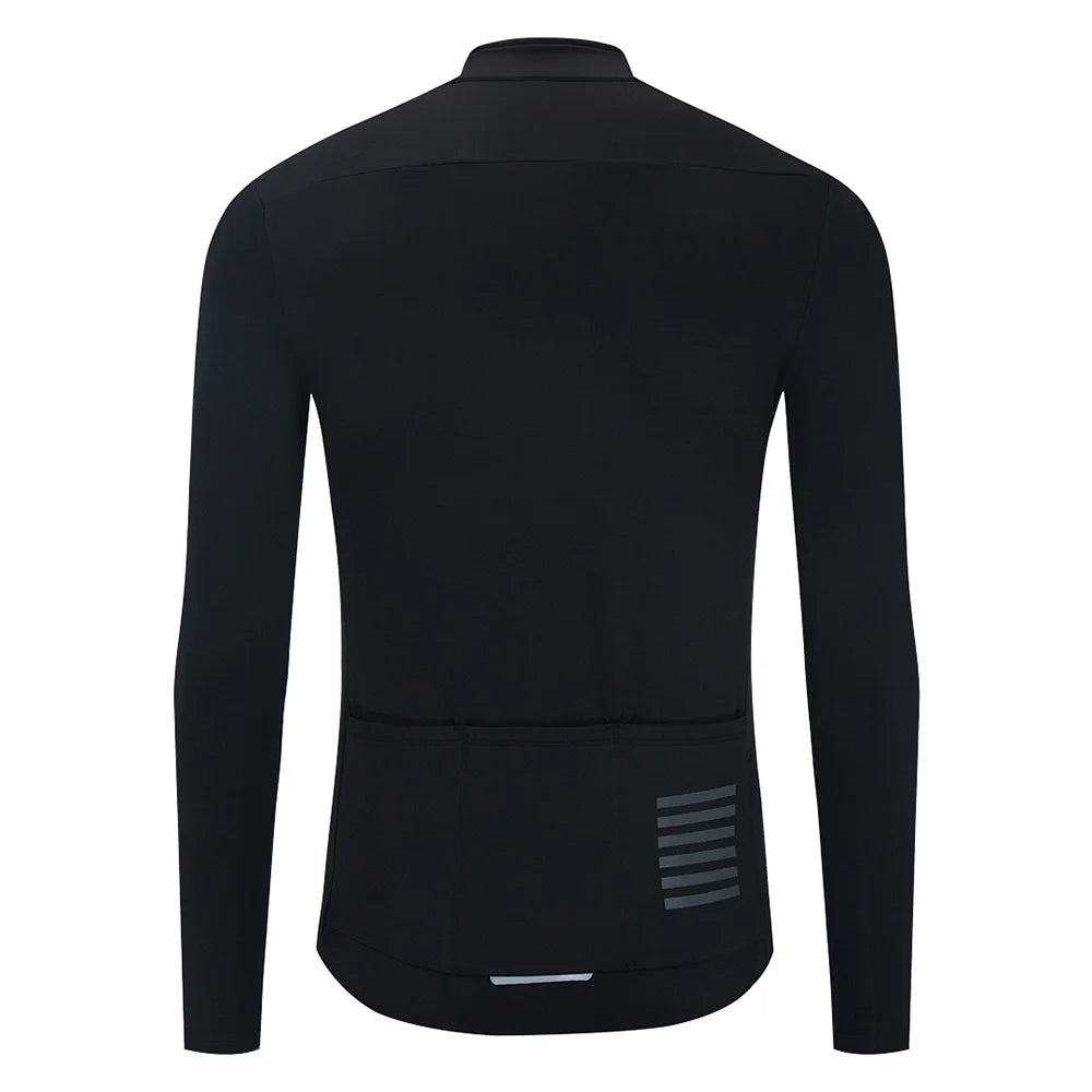 Winter Men's Apparel: YKYWBIKE Warm Long Sleeved, Thermal Fleece Lined Jacket For Winter And Autumn / Rungear