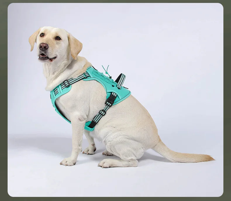 Dog Reflective Gear: Tactical Training, No Pull, Adjustable, Reflective Safety Dog Vest / Rungear