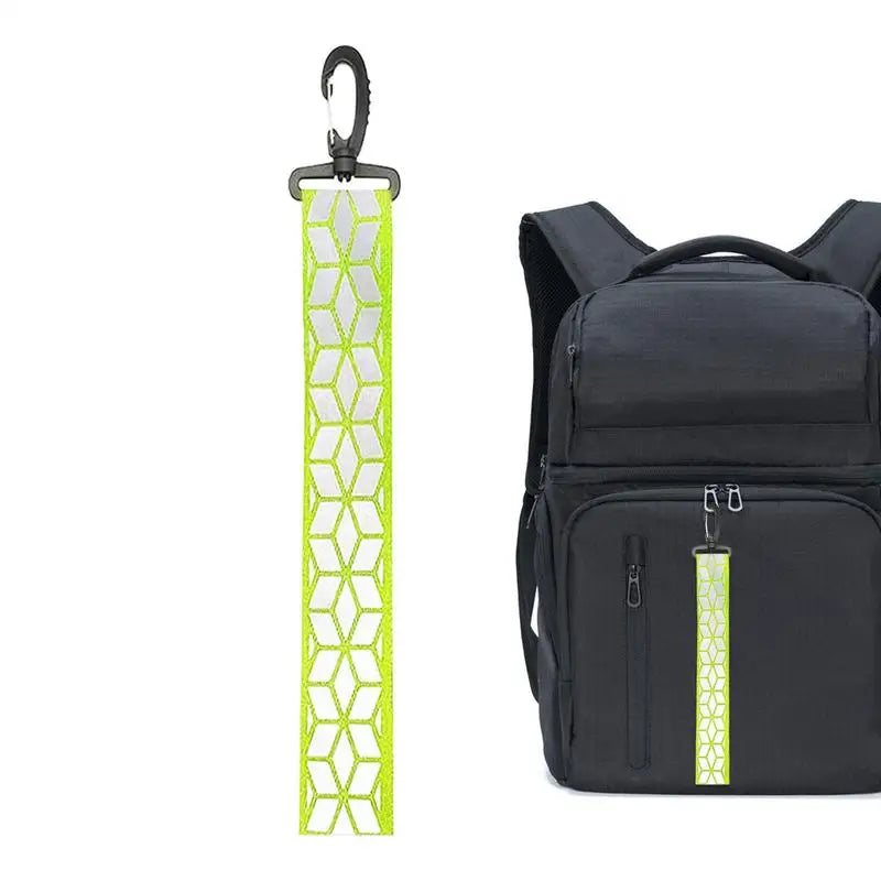 Trail Reflective Gear: Reflective Safety Keychain For Backpack / Rungear