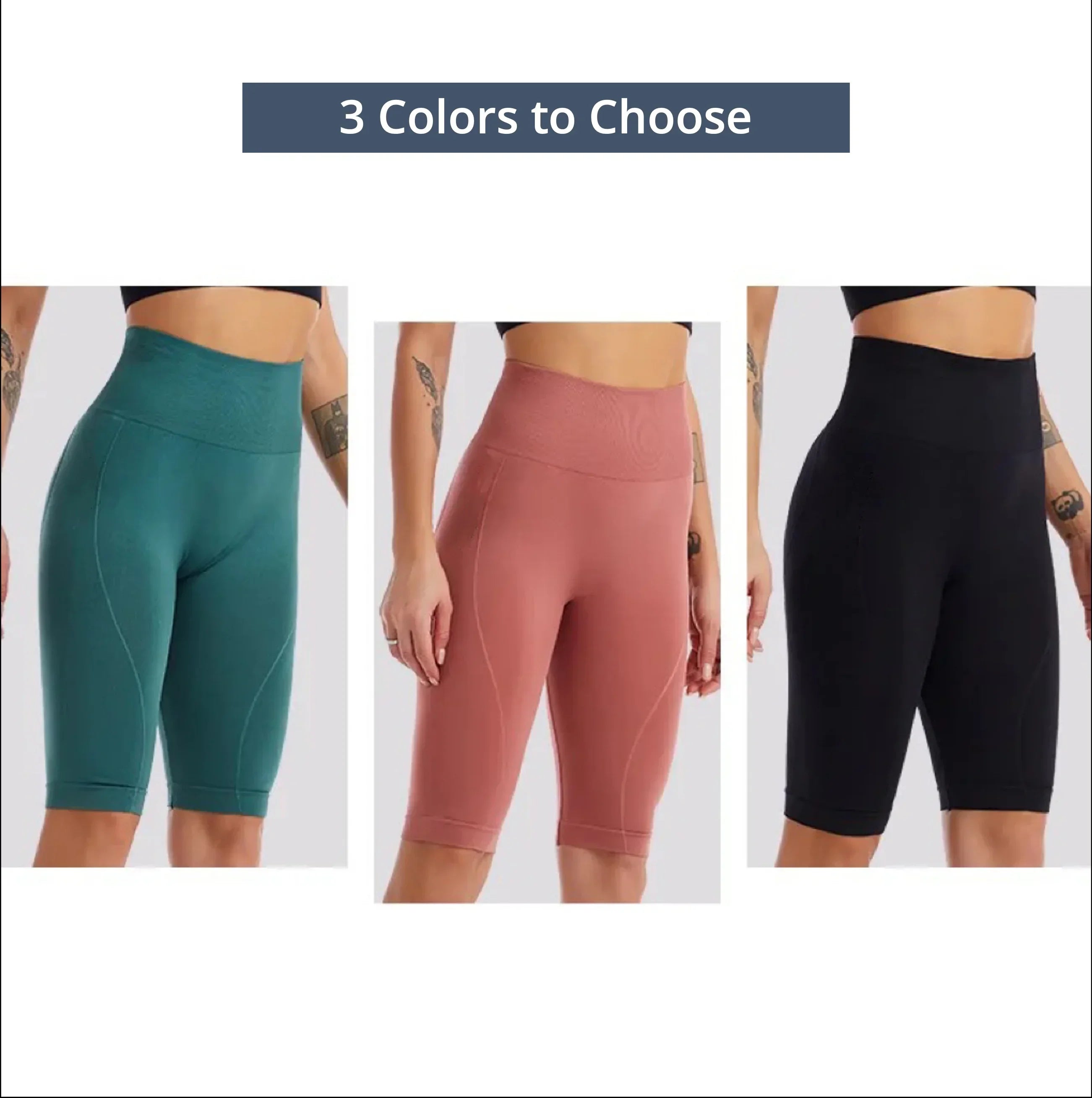 Women's Quick Dry Shorts: High Waist, Running Fitness, Workout Tummy Control Slim Legging Sports Shorts / Rungear