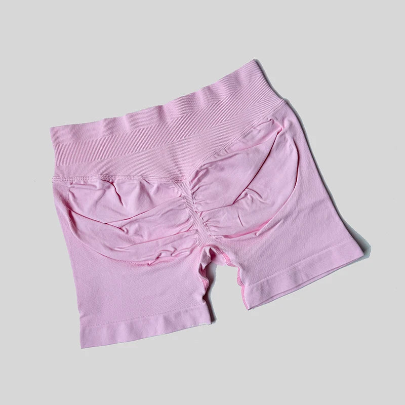Women's Summer Apparel: Breathable, Thin, High Waisted Casual Sports Shorts, T 4.5" Low Ribbed Band / Rungear