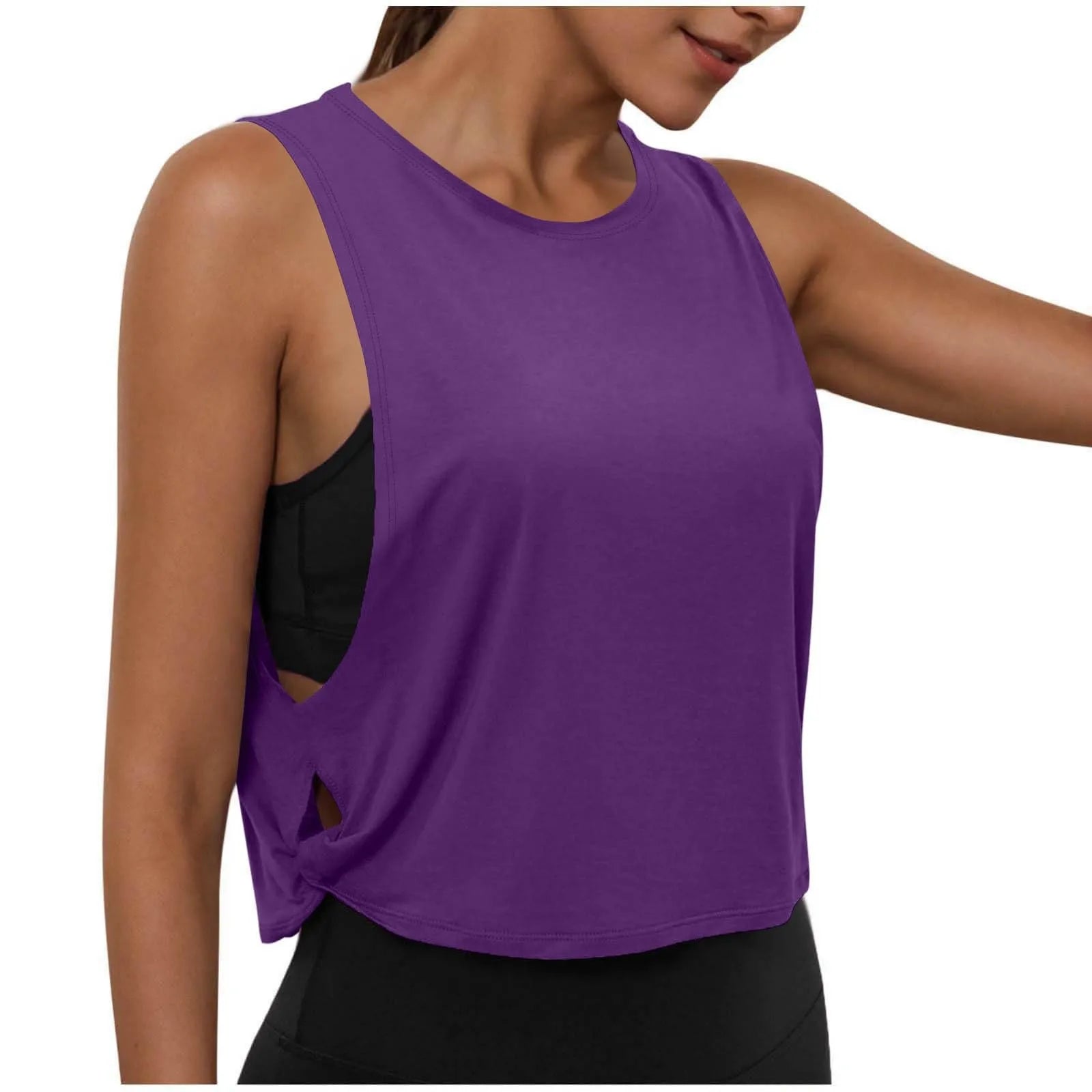 Women's Running Apparel: Sleeveless, Breathable, Cover-Up Tank Top / Rungear
