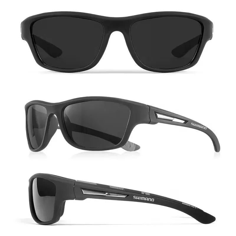 Sunglasses Gear Accessories: Shimano UV400 Unisex Polarized Protective Outdoor Sports Sunglasses / Rungear