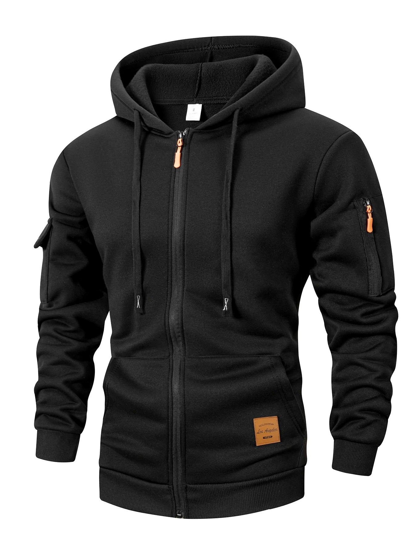 Men's Running Clothing: Hoodie With Kangaroo Pocket, Long Sleeved Sports Apparel S-XXL / Rungear