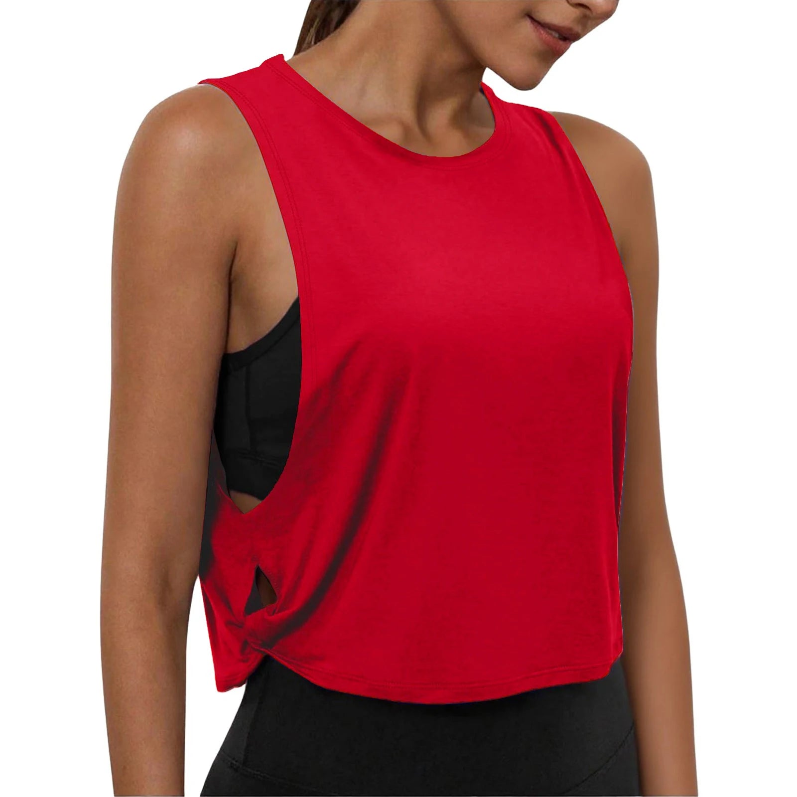 Women's Running Apparel: Sleeveless, Breathable, Cover-Up Tank Top / Rungear