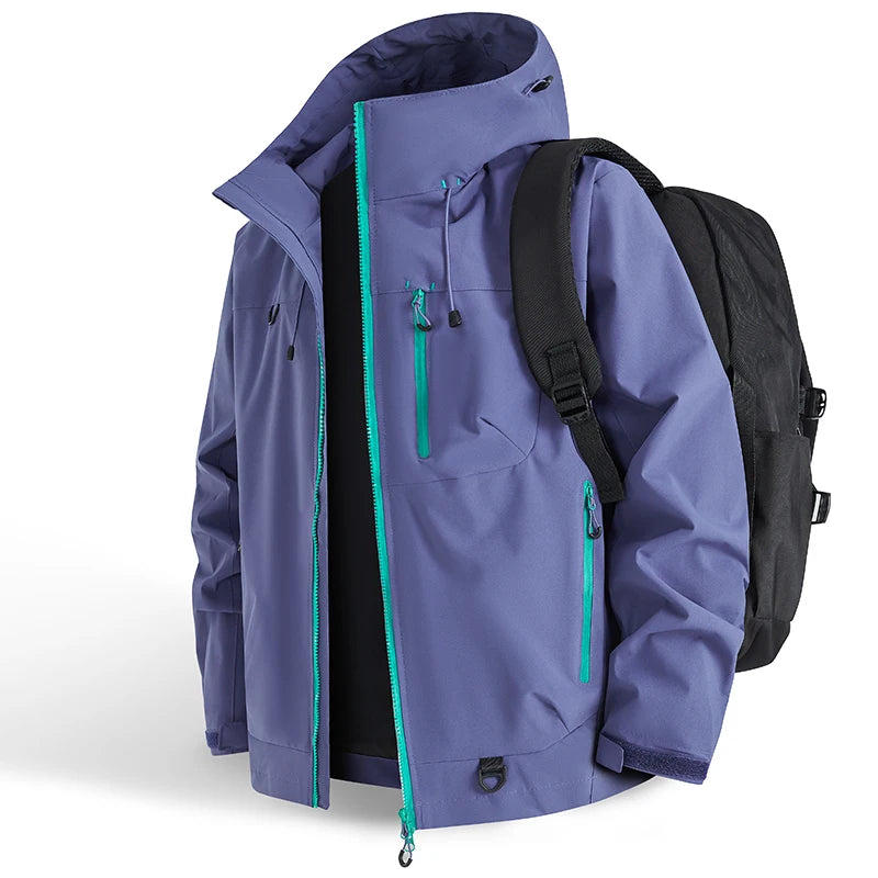 Winter Jacket Apparel: Unisex, Single Layer, Waterproof, Windproof Outdoor Sports Windbreaker Jackets / Rungear
