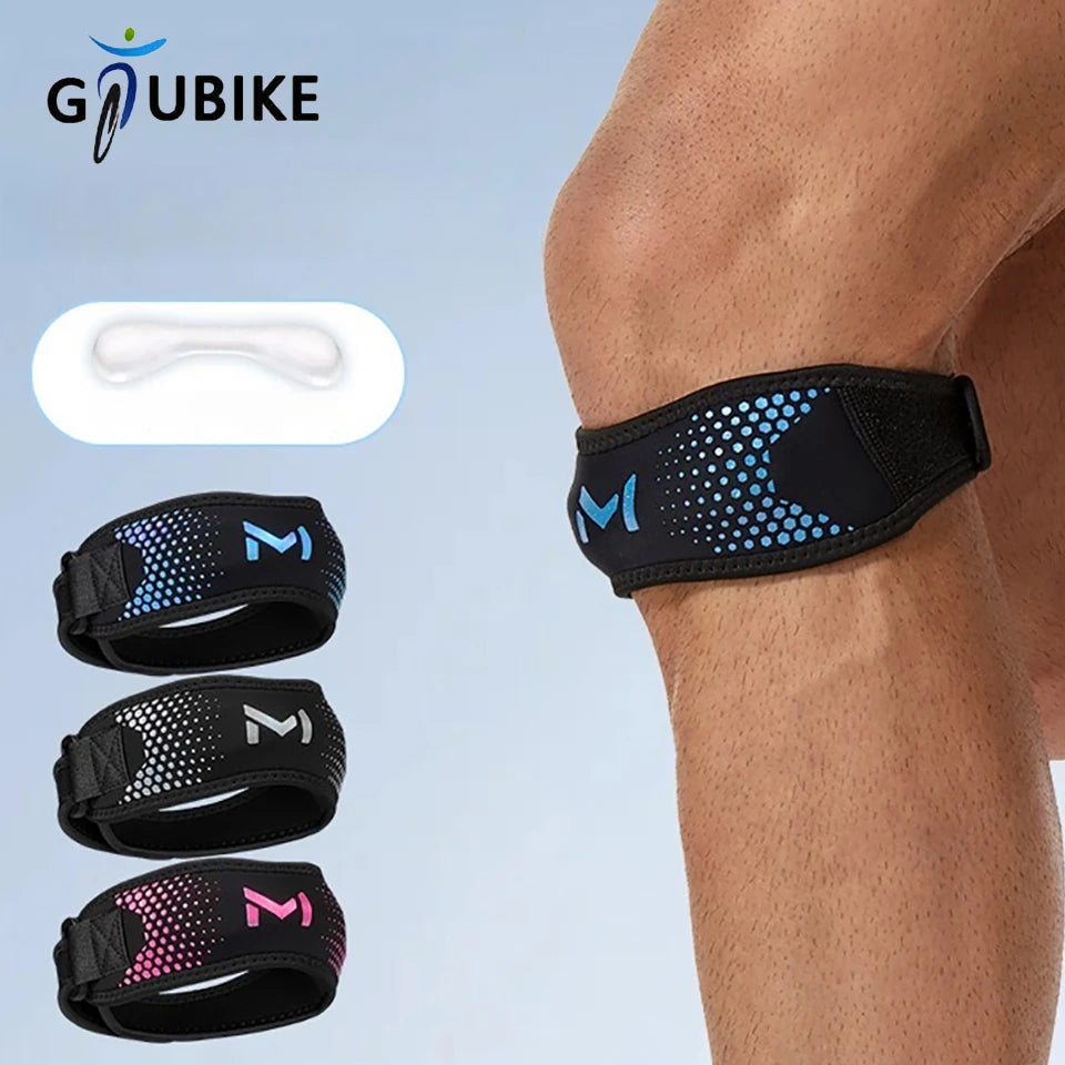 Recovery Gear Accessories: GTUBIKE 1PC Patella Knee Strap, Adjustable Knee Stabilizer Support Band for Outdoor Sports / Rungear